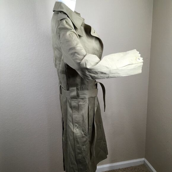 HELMUT LANG Cotton-Linen Trench Coat (A5) - Picture 2 of 5